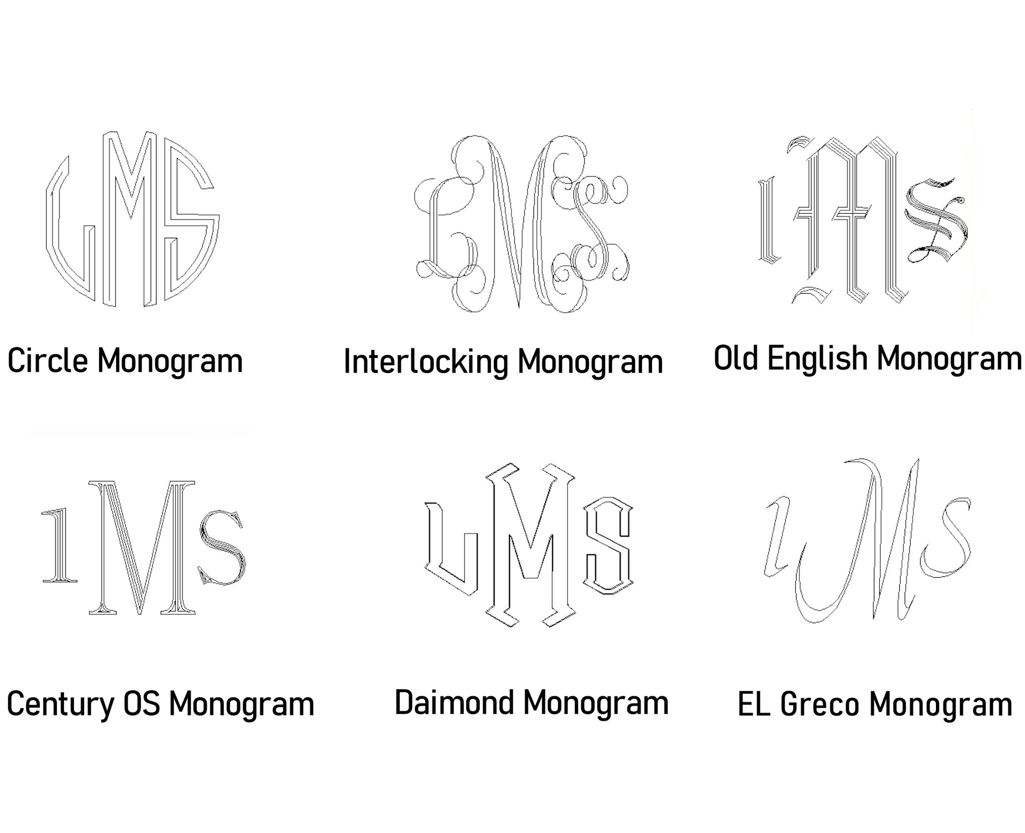 Script Monogram Ring (3 Initials)