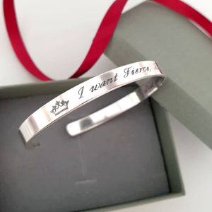 Personalized Love Bracelet for Her - Birthday Gift