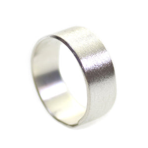 Sterling Silver matte ring 