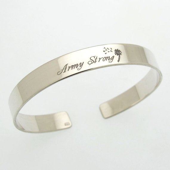 army strong cuff bracelet