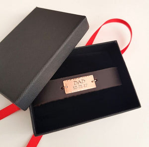 Personalized Mens GPS Wristband