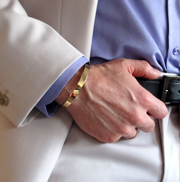 husband gold bracelet