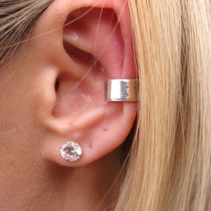 Cartilage Earring - Minimalist Thick Ear Cuff