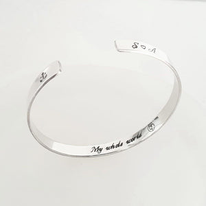 Silver Friendship bracelet - Women's Birthday Gift