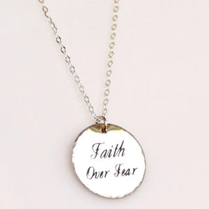 Faith pendant