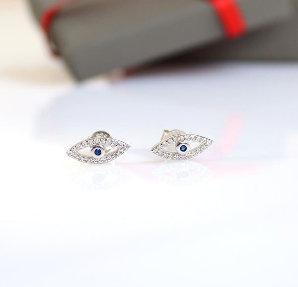 Good Luck Earrings - Evil Eye Gift