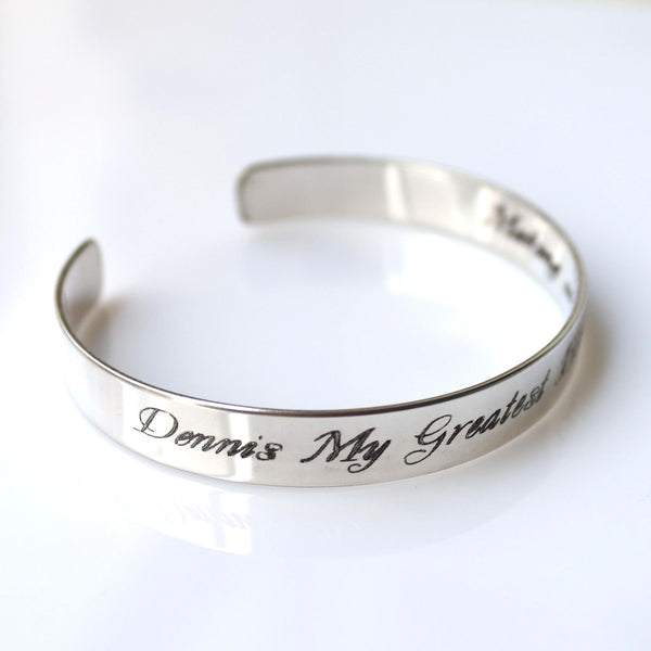 Infinity Arabic Calligraphy Bracelet for her