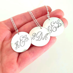Custom Initials Necklace - Bridesmaids Gift