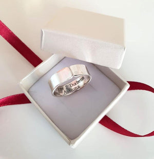 Personalized Medical Alert EMT Symbol Ring