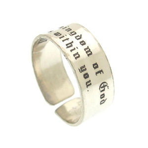 Custom Engraved Ring for Men and Women