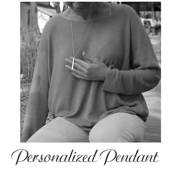 Name Necklace - Custom Hebrew Necklace