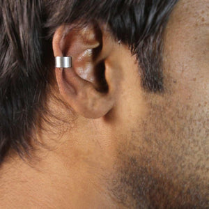 Personalized Sterling Silver Earcuff for Men
