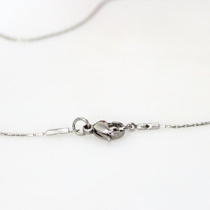 Cross Necklace - Silver Cross Pendant for Men