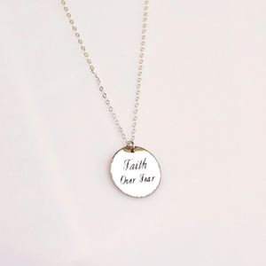 Engraved Coin Necklace for Men - Husband Birthday Gift