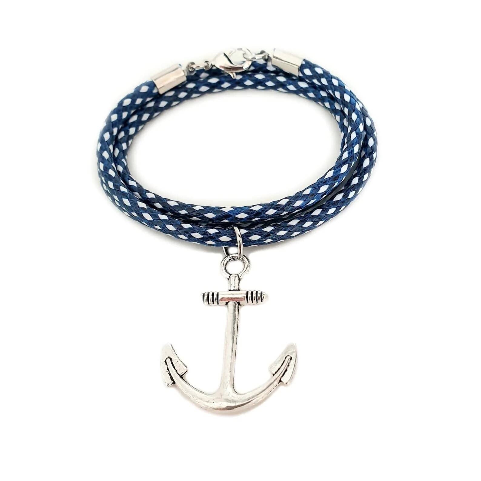 Nautical Monogram Jewelry Gift Set