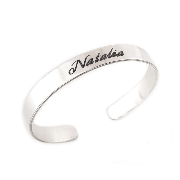 Custom Cuff Anniversary Name And Date 