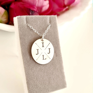 Engraved Coin Necklace for Men - Husband Birthday Gift