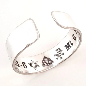 Spiritual Symbol Ring - Customized symbols ring