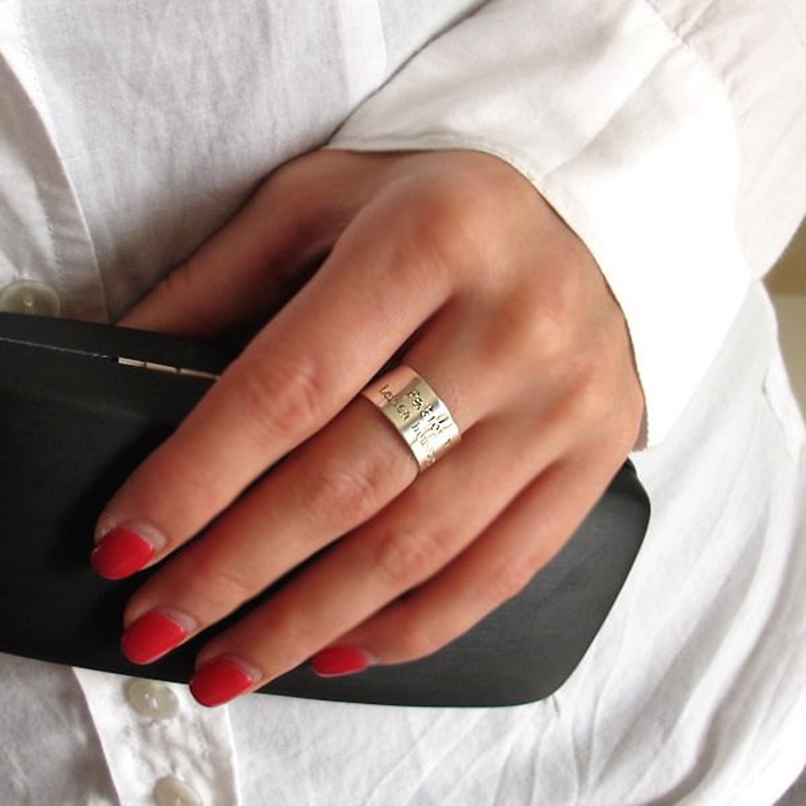 Personalized Arabic Jewelry Islamic Ring