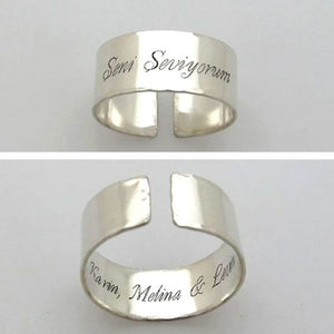 Kanji Ring - Personalized Japanese Chinese Ring