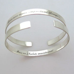 Custom Handwriting Bracelet for her