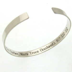 Diabetes Medical Alert Bracelet