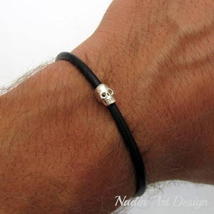 Skull Bracelet - Silicon bracelet for Men