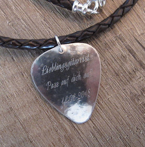 Men's Necklace, Birthday Gift For Musician