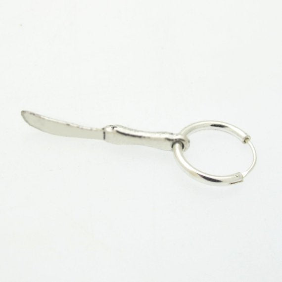 Chef Knife Hoop Earring for men