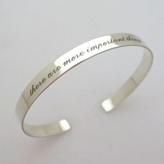 DVB Sterling Silver Inspirational Bangle Bracelet Peace Faith Hope dvb -  Ruby Lane