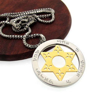 Jewish Star of David Pendant Necklace