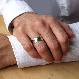 Message Ring for Men