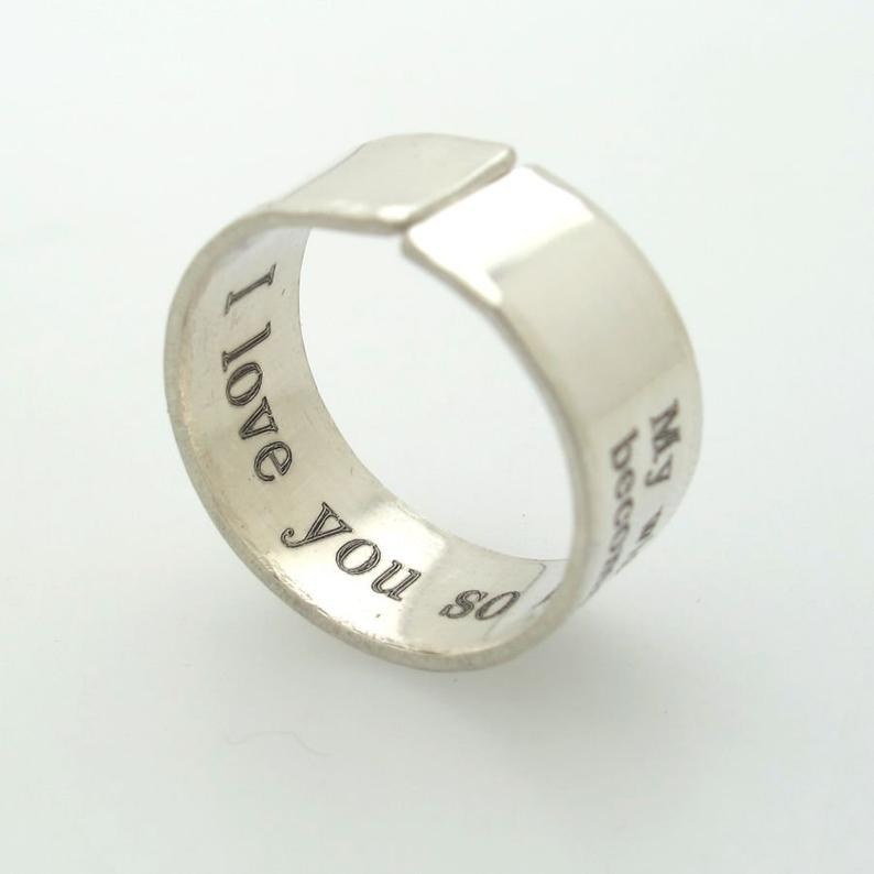 Personalized The One Ring In Silver |