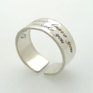 Message Ring for Men