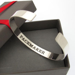 Custom Star of Life Medical ID Bracelet for men or women