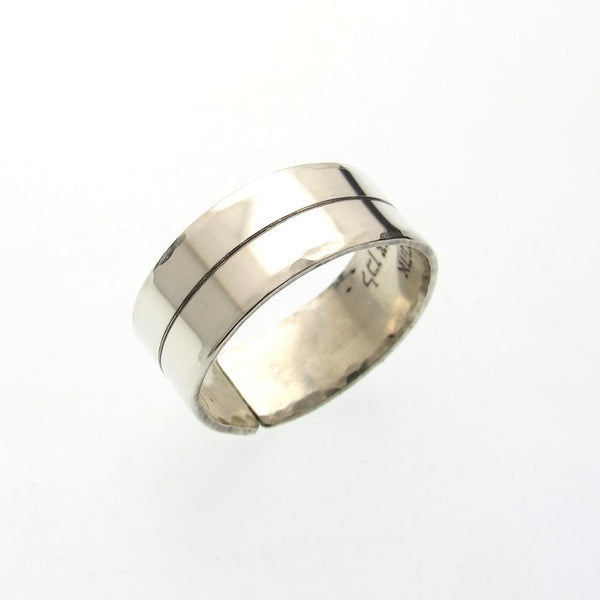 Sterling Silver Flat Profile Ring