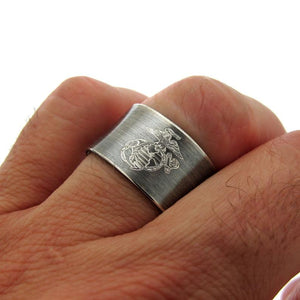 Customizable Ring For Military Crew, Personalized US Army Ring