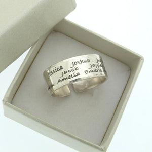 Message Ring for Men