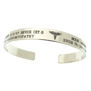 Caduceus Medical ID Bracelet for Men