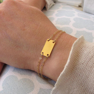 Personalized Gold Filled Name Bracelet