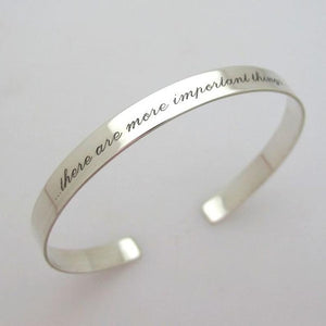 Inspirational Cuff Bracelet - Birthday Gift for her