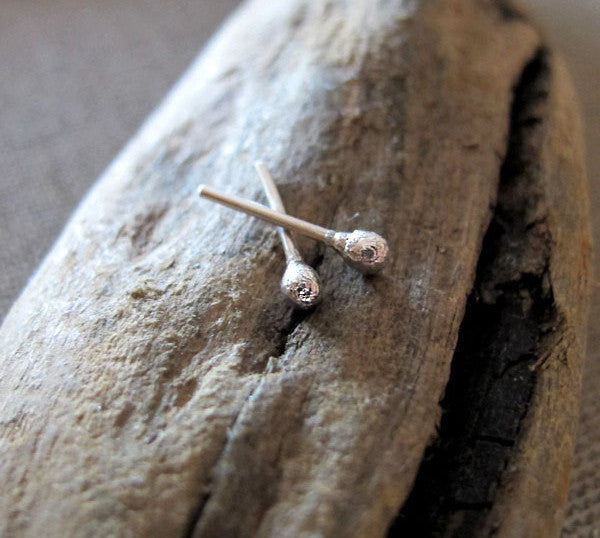 Sterling Silver Ball Stud Earrings