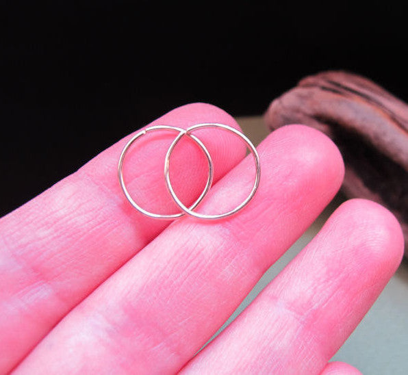 Cartilage / Tragus / Helix / Nose Ring - Hoops