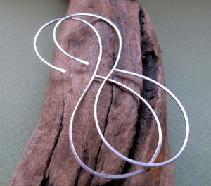 Infinity Earrings - Figure-8 Hoops