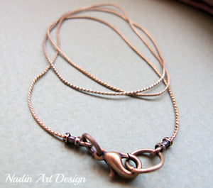 Copper Chain for Women and Men 