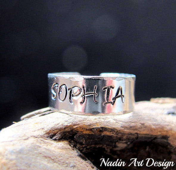 All About Mom Name Ring - Name My Jewellery