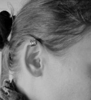 Personalized Initial Ear Cuff Cartilage Earring