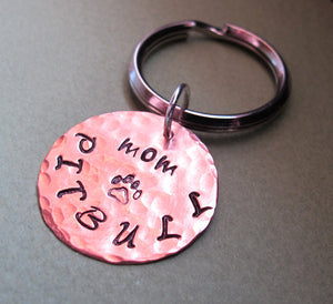 Personalized Dog ID Tag Keychain