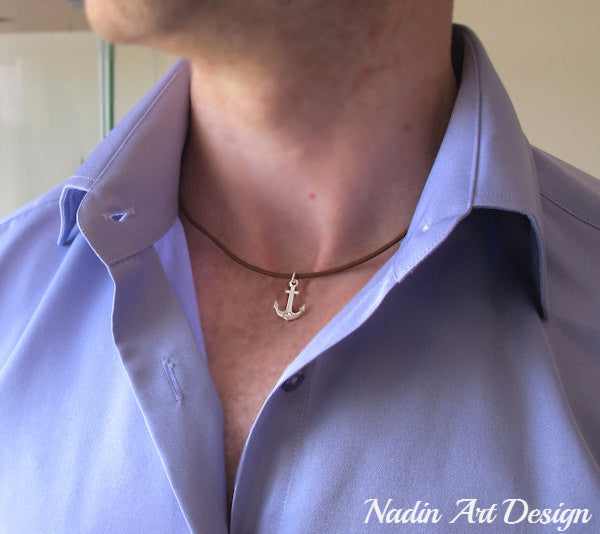elegant nautical pendant for men
