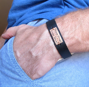 Personalized Men's GPS Wristband